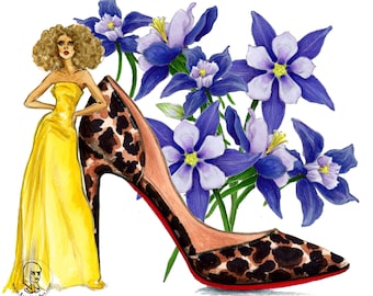 High Heels & Flowers