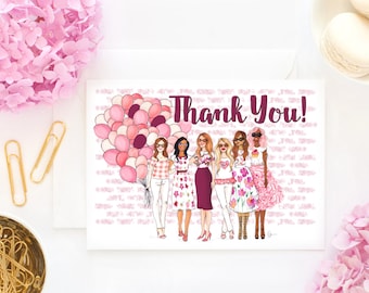 Shoe Thank you card