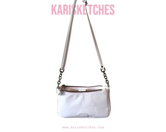 White Crossbody Purse