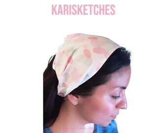 Raw Edge Cotton Headband