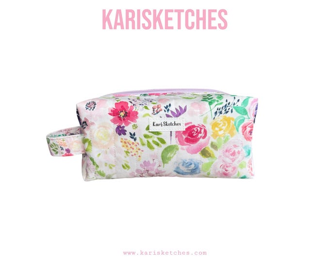 Featured listing image: Large Quilted Boxy Pouch