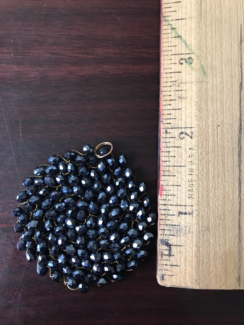 Bead and Wire Pendant