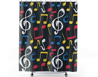 music shower curtain music bathroom music home decor music note decor music decor musical decor music gift music note gift - Musical Shower Curtains music shower curtain music bathroom music home decor music note decor music decor musical decor music gift music note gift - Musical Shower Curtains