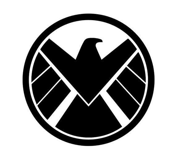 AGENTS OF SHIELD Emblem Vinyl sticker decal decorative | Etsy