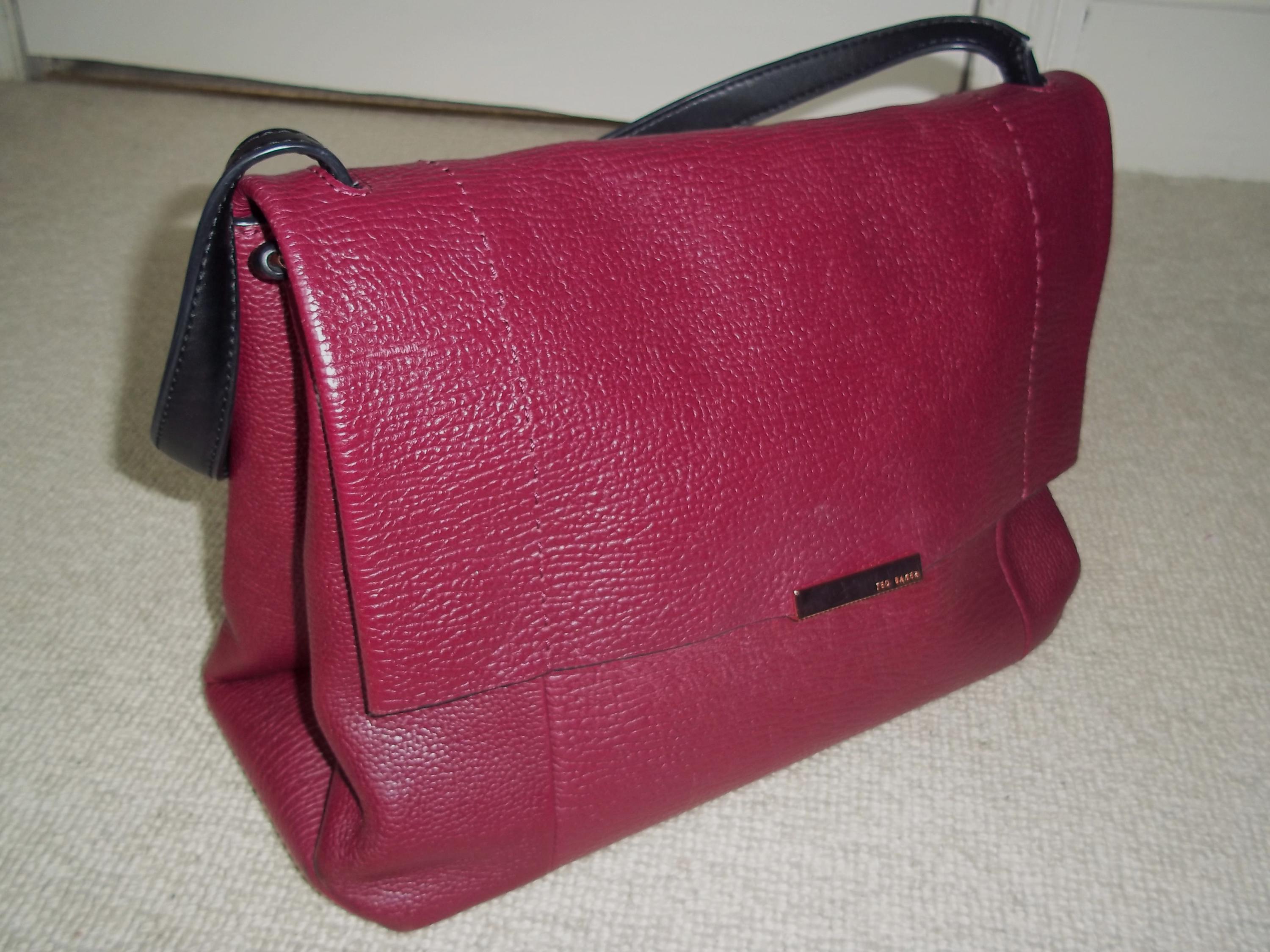 Ted baker proter leather shoulder bag new arrivals