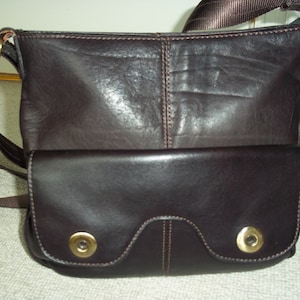 PICARD Shoulder bag baguette shape black leather in black, www