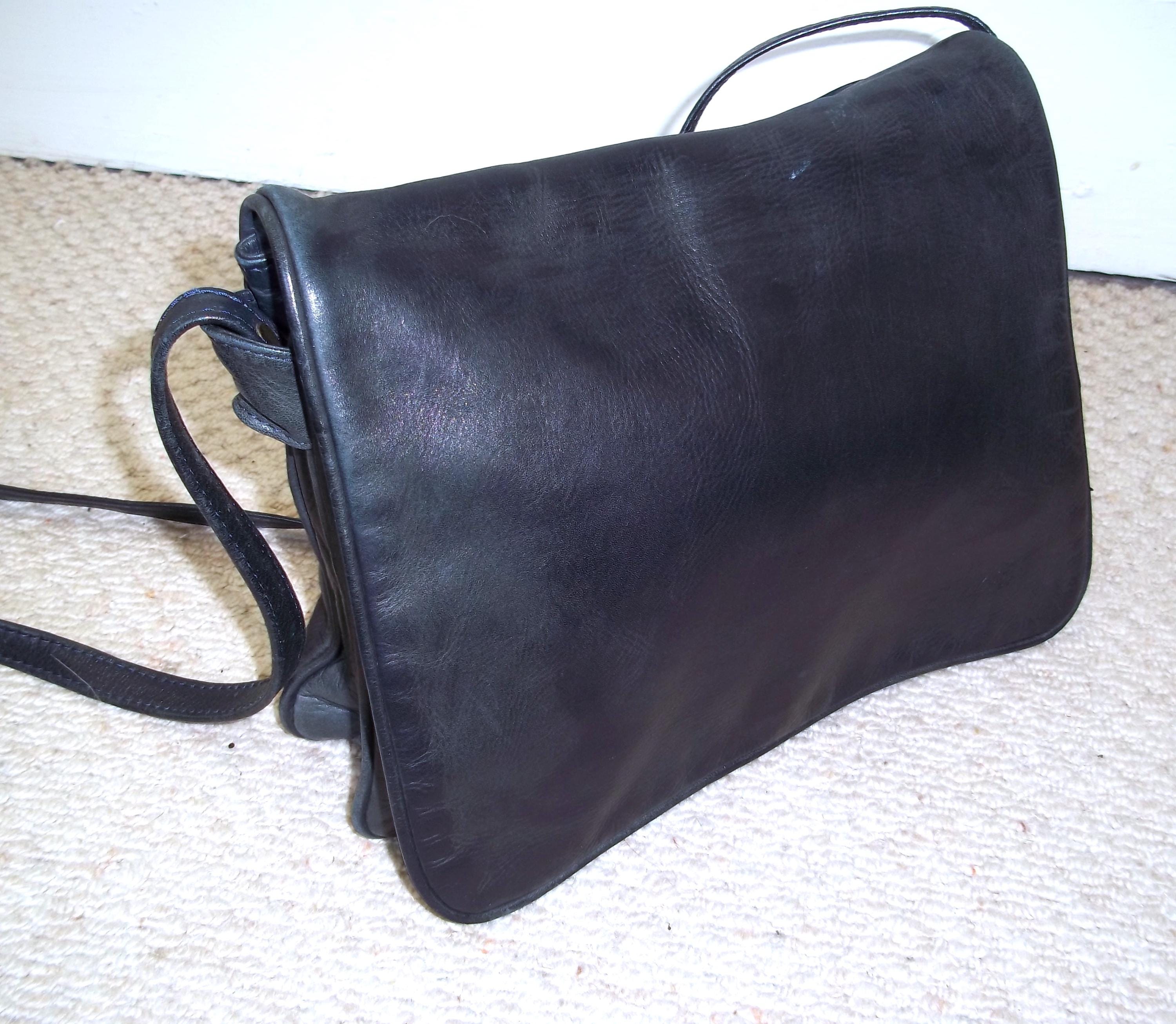 Borsa A Tracolla In Pelle 'Violeta' Stilord - Vintage, Tracolla Regolabile, Formato Compatto