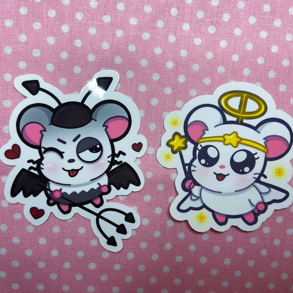 Hamtaro Ham Ham Heartbreak Harmony & Spat Stickers