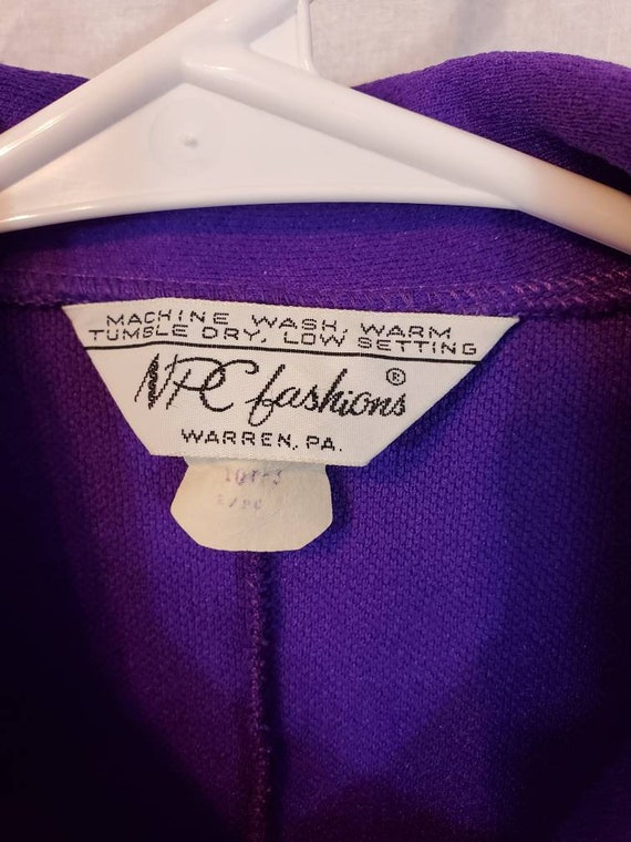 Women's Vintage NPC Fashions Button Up Shirt Jack… - image 3