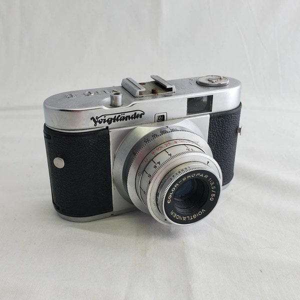 Vintage Vito B Voightlander 35mm Film Camera, Decor, Untested