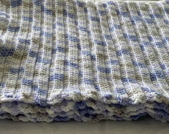 Crochet Baby Blanket, Baby Blanket, Baby Afgan, Baby Shower Gift, Purple, Lavender and Grey