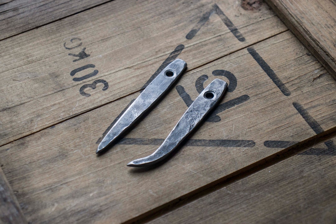 Hand Forged Tapestry Needle, Nalbinding Needle, Rag Rug, Toothbrush Rug ...