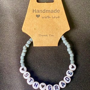 5th Grade Bracelet