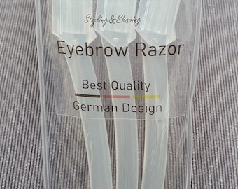 Eyebrow Razor Trimmer German Design (3pcs) Portable/Disposal Beauty Facial Shaper