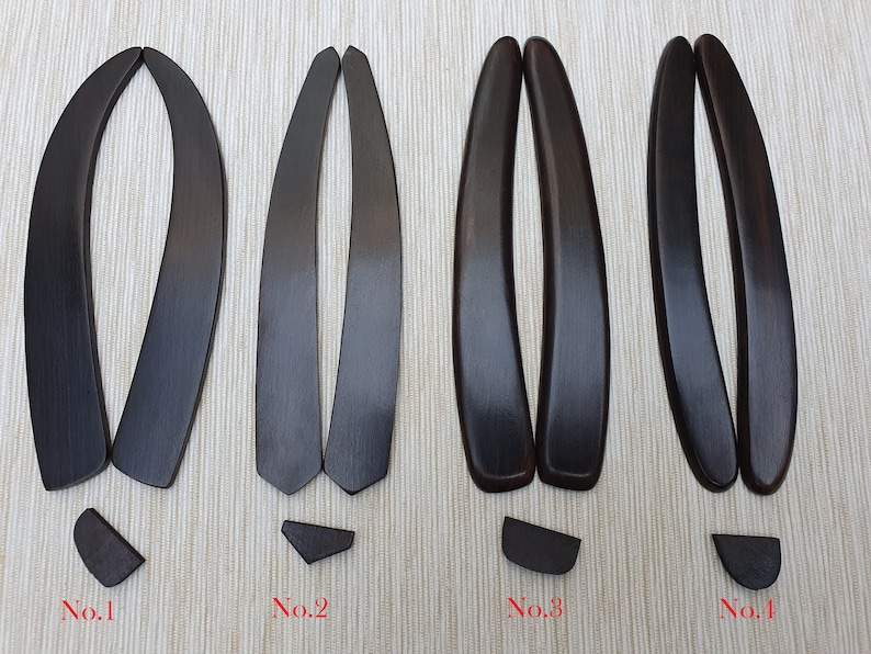 Straight Razor Scales From Ebony Wood Pins washers 5/8th 6/8 Etsy