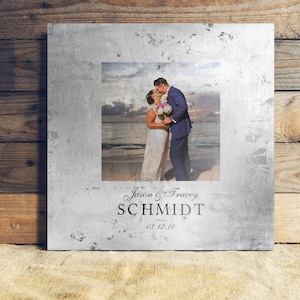 Rustic Tin Portrait, Personalized Tin Photo, for 10 Year Anniversary, Tin  Gift, Tin Anniversary Gift, with Photo, Anniversary Gift, For Him