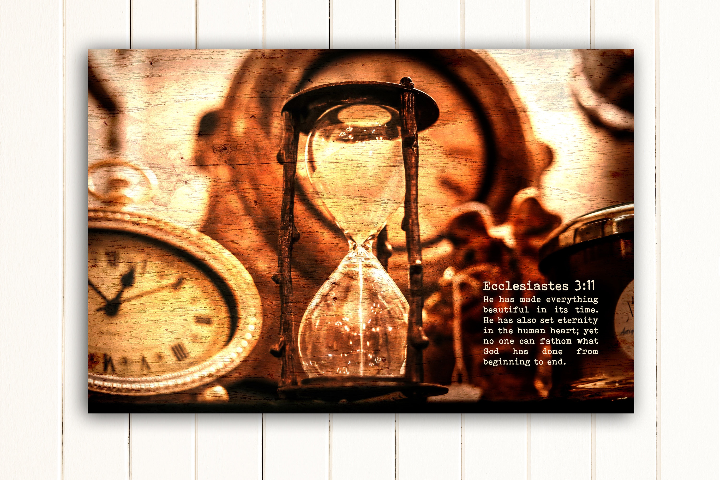 Prediker 3:11 Hij heeft alles mooi gemaakt in zijn tijd Hout - Etsy