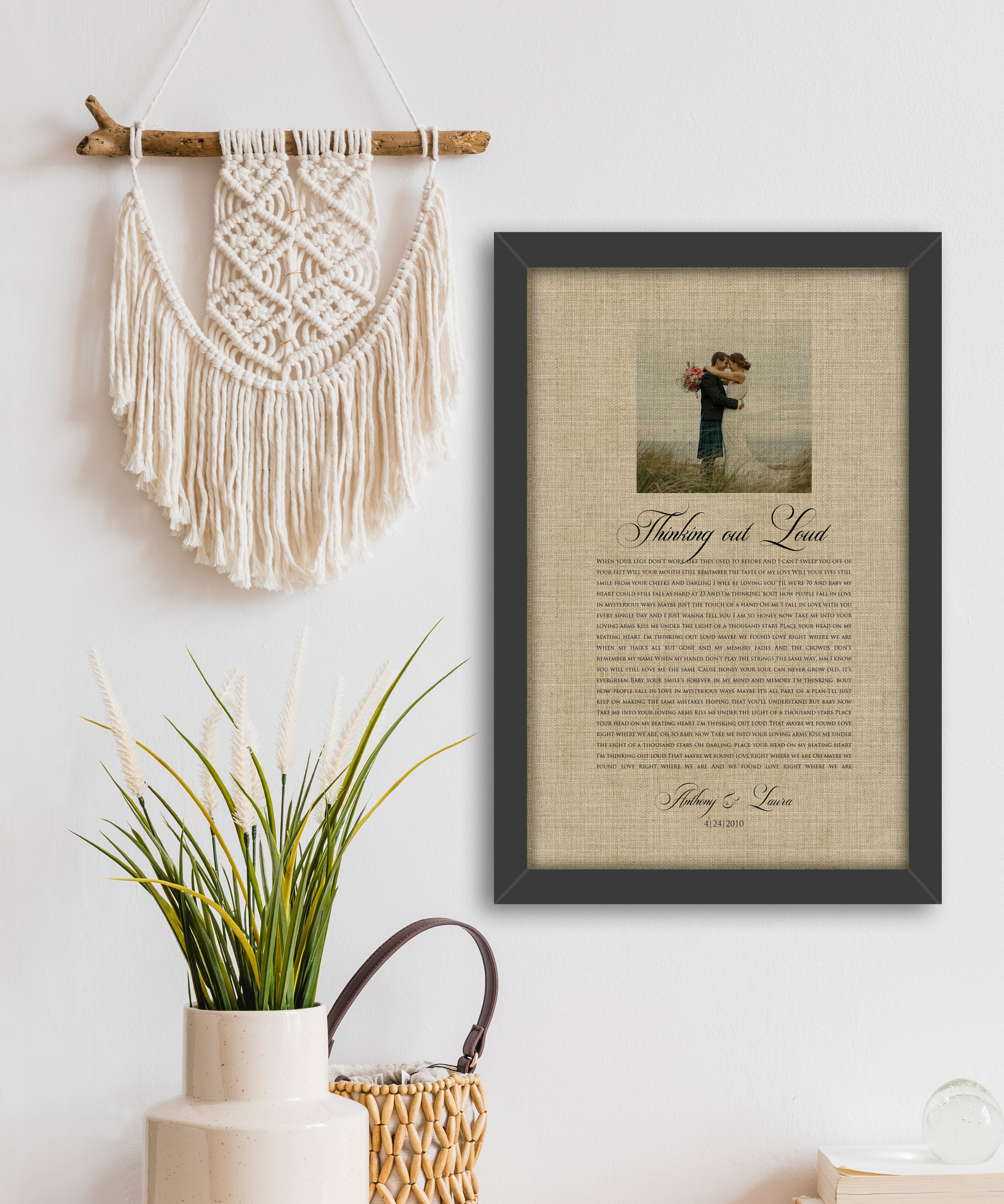 Linen Anniversary Gift 4th Anniversary Linen Gift Photo on Etsy