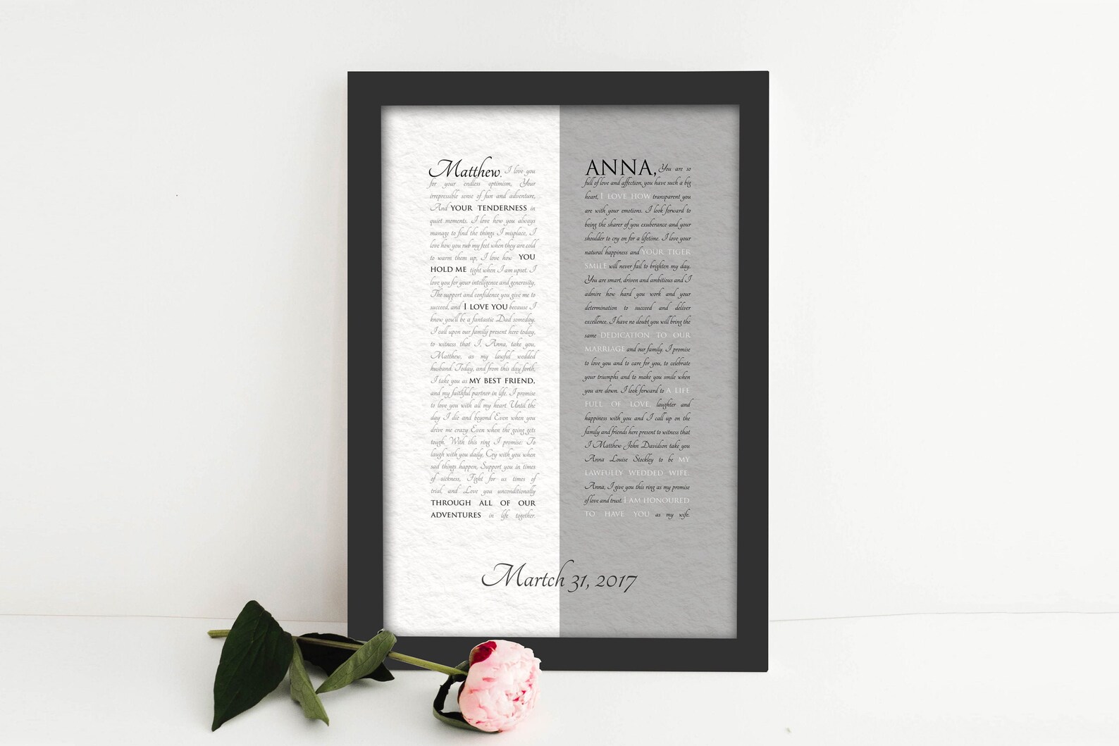 Paper Anniversary Gift 1st Anniversary Gift 1 Year Gift for Etsy