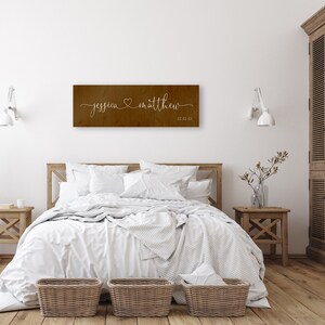 Wood Est sign, Wood Anniversary Gift, Established sign on Wood, 5th Wedding Anniversary Gift, 5 Year Anniversary Gift, for Her, Name Sign