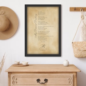 Paper Anniversary Gift, Song, Lyric Print, Our Song, on Paper, 1st anniversary gift for wife, 1 year wedding anniversary, Gift on Paper, 1st