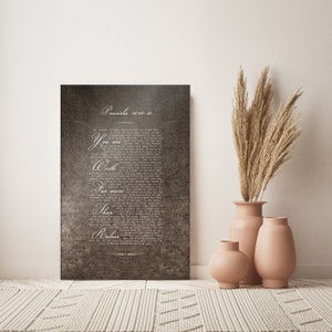 Christian Proverbs 31 Wall Art, Religious Wall Art, Proverbs 31 Plaque, for Moms, Christian Gifts for Moms, Bronze Wall Art, for Mother