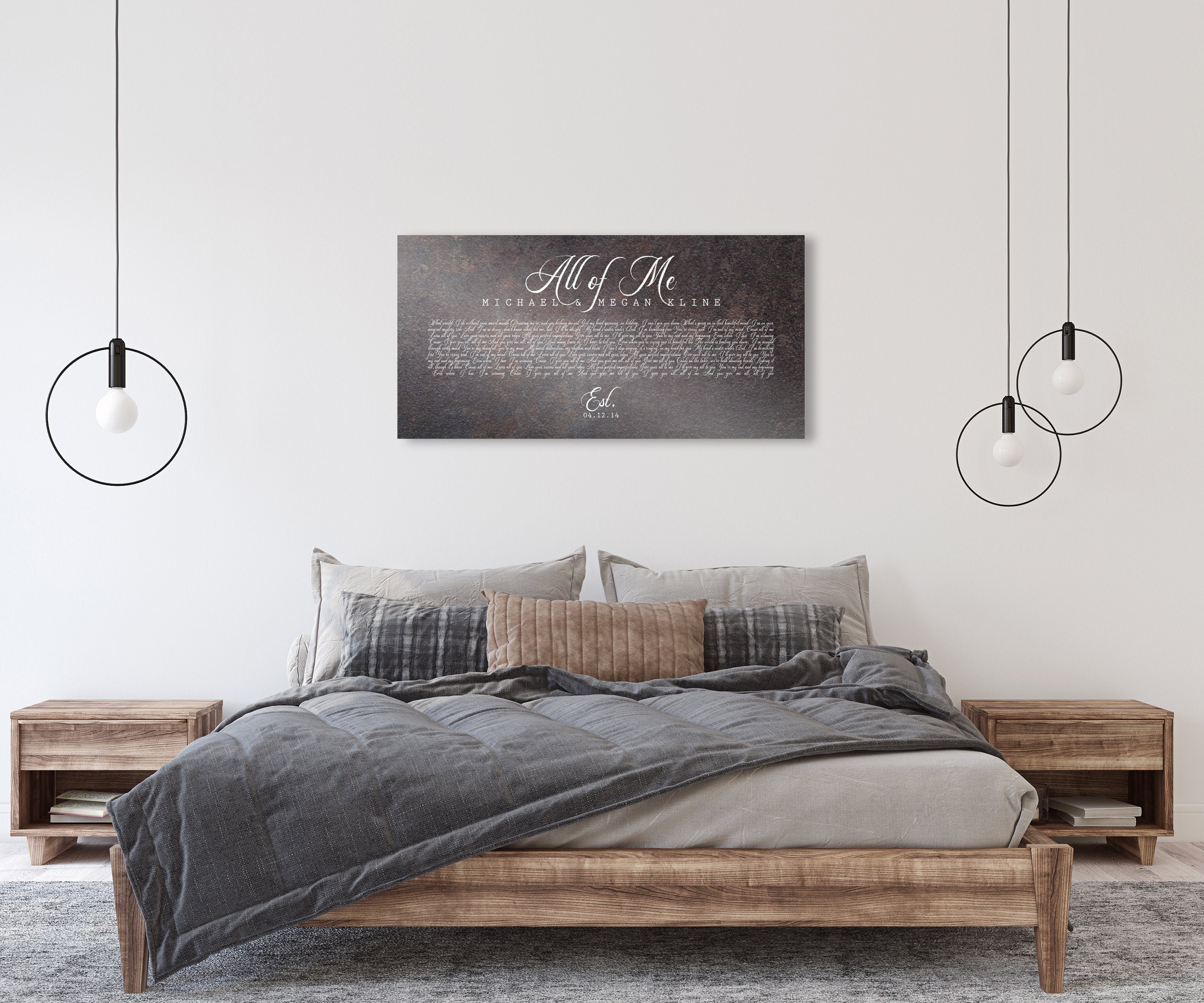 Established Sign, Iron Anniversary, Custom Personalized Iron Gift, We…