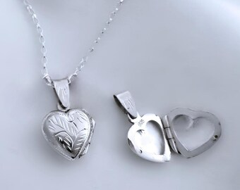 リトルサニーバイト　heart locket necklace / SILVER little sunny bite (リトルサニーバイト)heart locket necklace