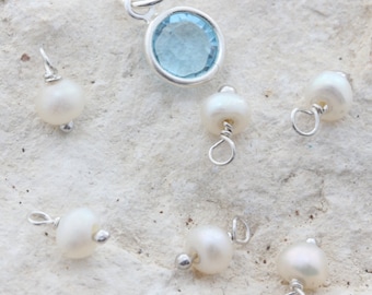 Handmade Wrapped with sterling Silver Wire Or Select a Swaroviki BIRSTONES