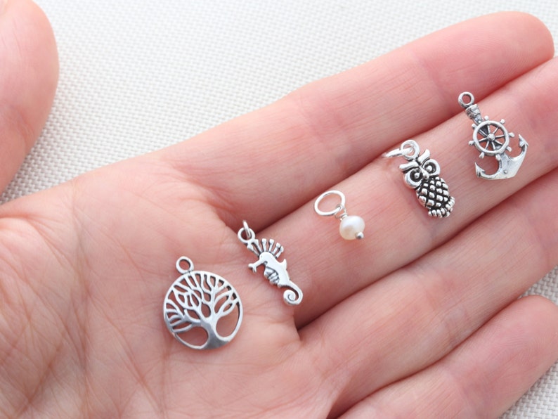 Sterling Silver Small Charms. Small Charm. More Available Etsy