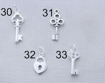 925 Sterling silver charm. sterling silver small charms sterling charms. Solid silver charms more 100 charms+