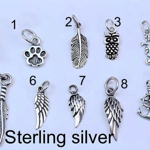 Sterling Silver Charm. 100 More Charm available. 925 charms.