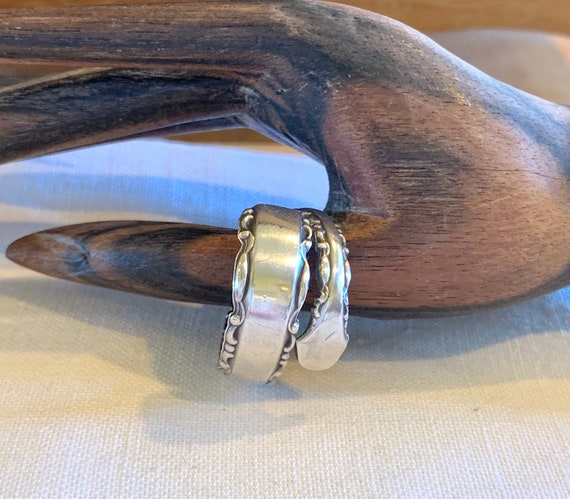 Southern Charm by Alvin Sterling Silver Spoon Ring Etsy Finland