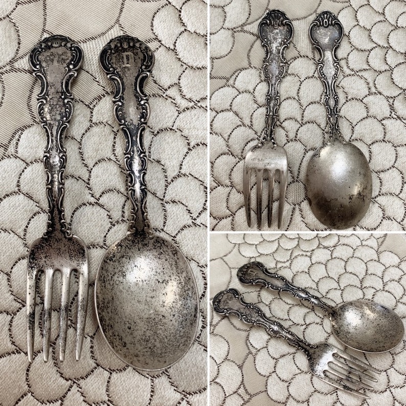 Strasbourg pattern by Gorham Sterling Silver Flatware Set for Etsy