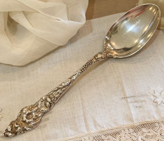 リード＆バートン】純銀 スターリングシルバー／スプーン「Les Cinq