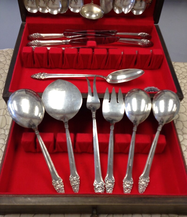Gorham Sterling Silver Sovereign Old Flatware Serving Set / Etsy