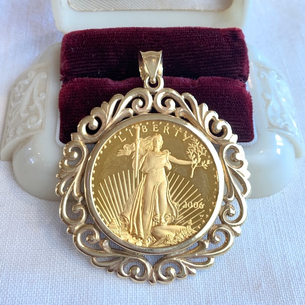 retro 1 gold pendants