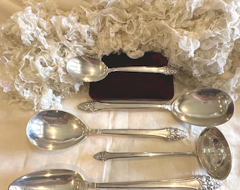Sovereign Old by Gorham Sterling Silver 5 piece Serving Set, 419 Grams