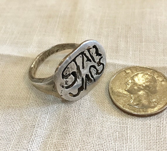 Handmade Sterling Silver STAR WARS Ring, Men's St… - image 5