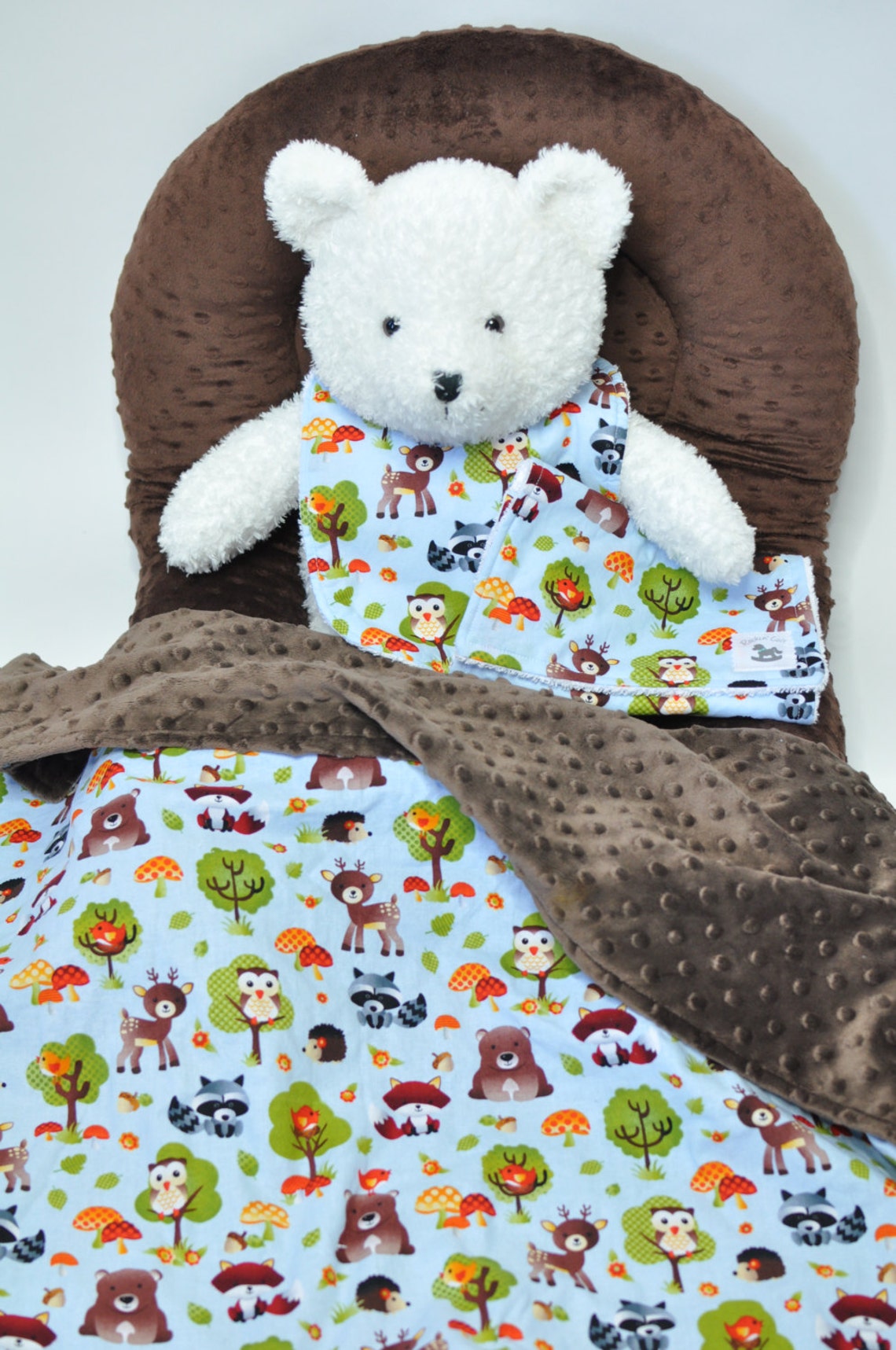 Woodland Gift Set Baby Animals Woodland Gift Baby Etsy