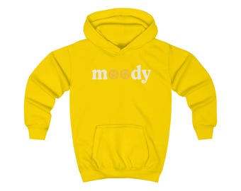 comfy Hoodie moody smiley face emoji attitude youth sizes