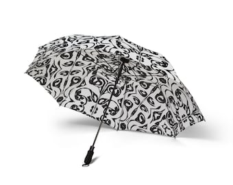 Paraguas plegable semiautomático