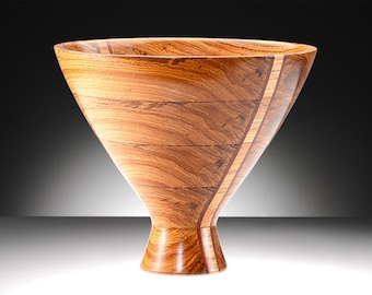 Unusual and Unique Canary Wood  Decorative bowl