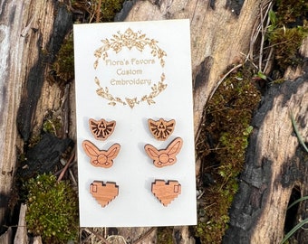 Legend of Zelda Inspired Studs
