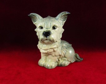Vintage Goebel Schnauzer Terrier Figurine 30 117 WGermany