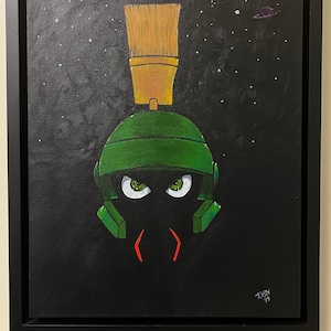 Marvin the Martian - Oil on canvas