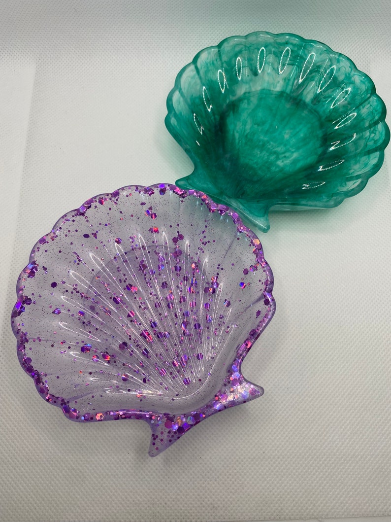 Seashell Dish Seashell Ring Tray Mermaid Tray Catchall Etsy