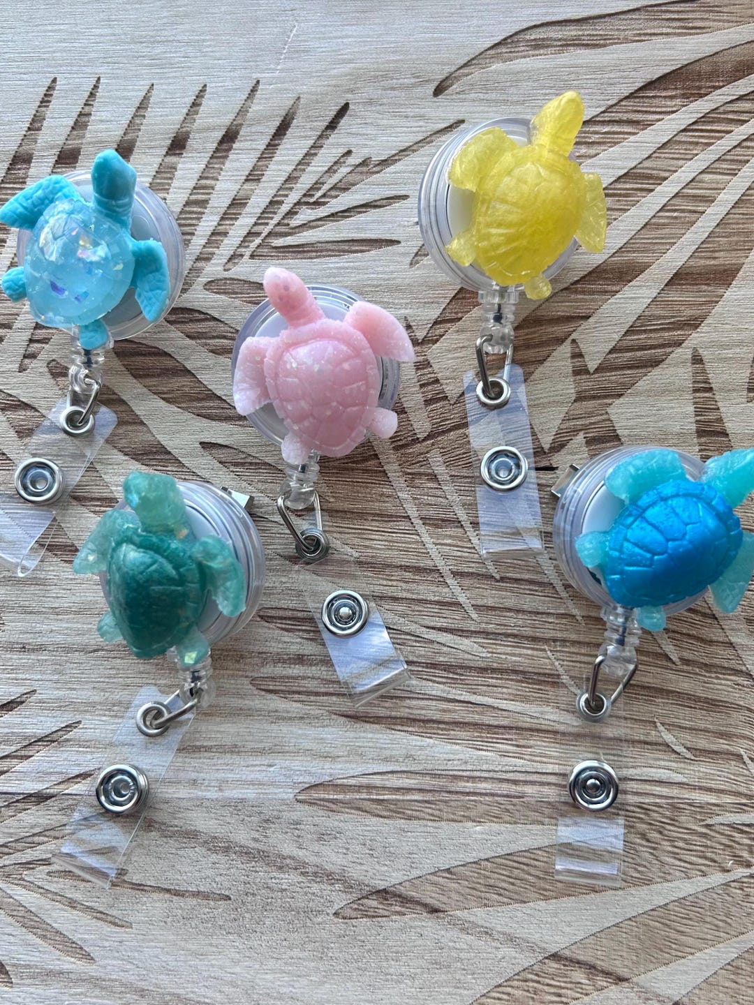 Retractable Turtles Sea Turtle Badge Reel – Retractable Swivel Alligator Clip - Etsy