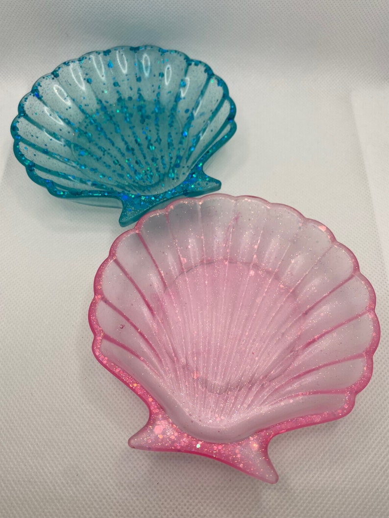 Seashell Dish Seashell Ring Tray Mermaid Tray Catchall Etsy