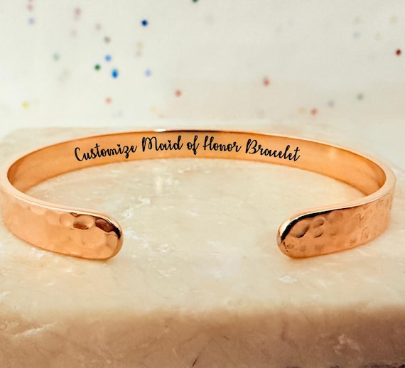 Maid of Honor Proposal Gift, Maid of Honor Gift, Maid of Honor Bracelet, Matron of Honor Gift - Premium Quality Bracelet